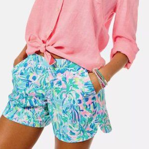 NWT Lilly Pulitzer 5" Ocean View Short - Cabana Cocktail